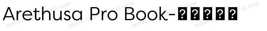 Arethusa Pro Book字体转换